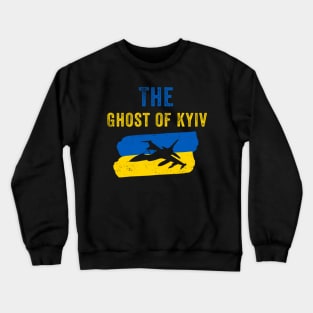 I Support Ukraine Shirt Pray For Ukraine The Ghost of Kyiv Crewneck Sweatshirt